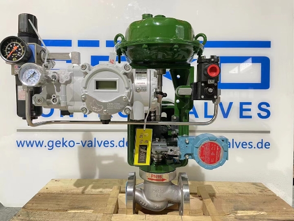 Vanne de régulation monoplace à membrane pneumatique, refroidissement intelligent à pression équilibrée, faible niveau sonore