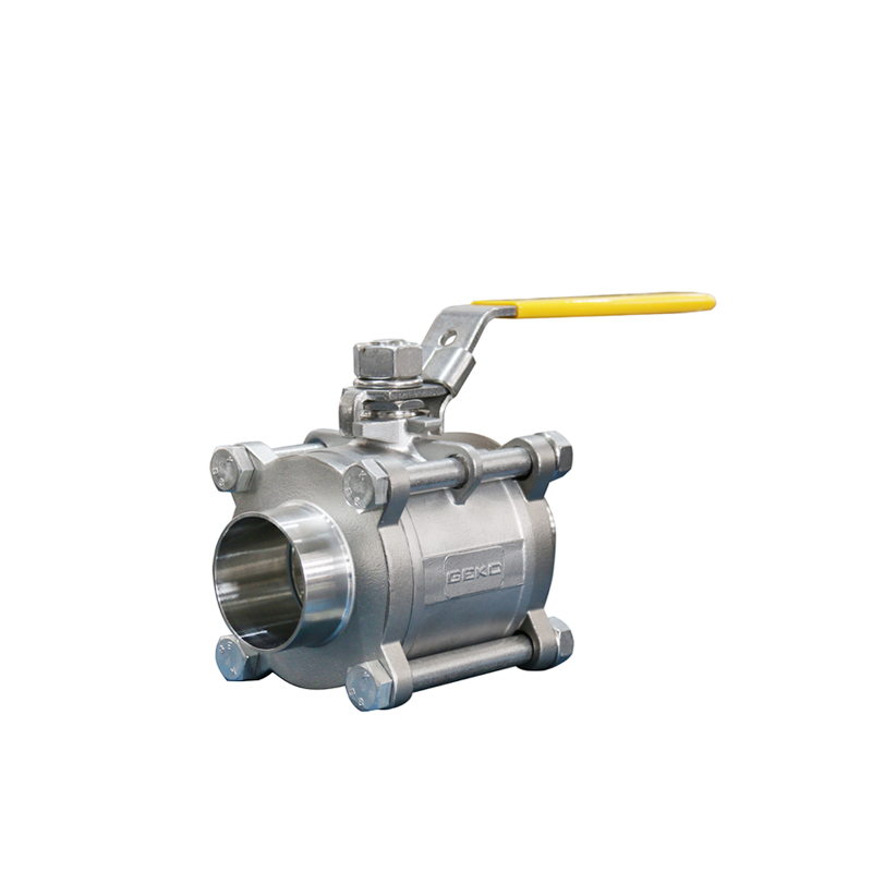 three-pieces stainless steel ball valve
