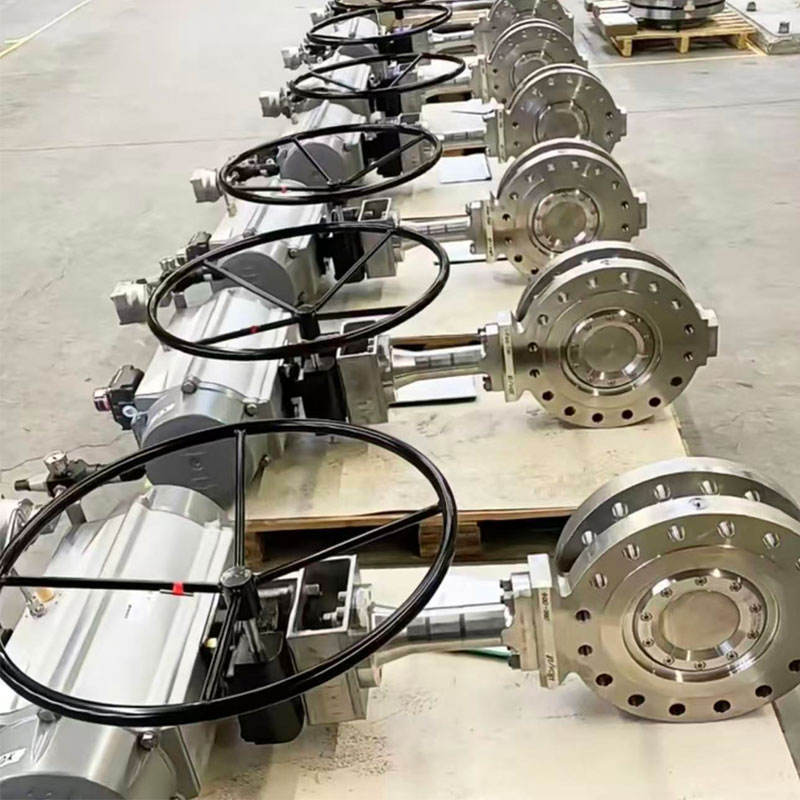 Stainless steel low-temperature butterfly valve for ammonia and methanol service