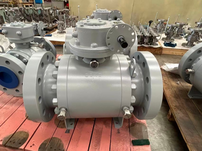 New Shipment - GEKO API 6D Trunnion Mounted Ball Valves